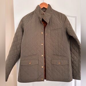 Duluth Trading Co Quilted Utility Jacket - green